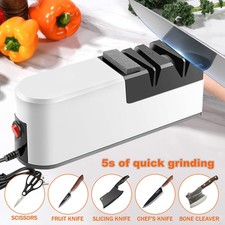 Electric Knife Sharpener Professional Kitchen Sharpening Stone Grinder knives