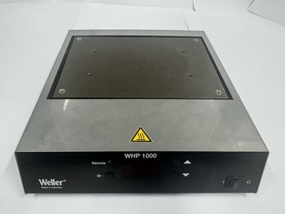 Weller WHP1000 PCB Preheating Plate ESD Safe 50-300C Used Great Cond