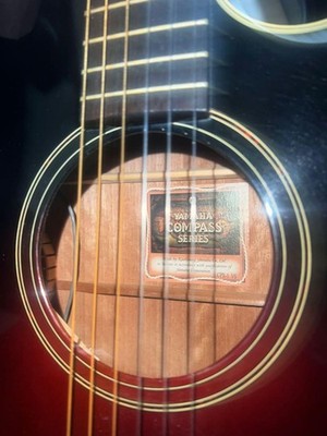Electric Acoustic Guitar Yamaha CPX-5 VS Sunburst Compass Series
