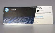 Genuine HP 138X High-Yield Toner Cartridge Black W1380X