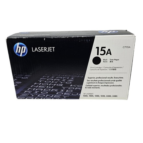 NEW HP Laserjet 15A Black Toner Printer Cartridge High Yield Office - Picture 1 of 4
