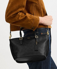 Borsa a tracolla Taxi Tote Bag 21 in tela firmata a 2 vie leggera nuova