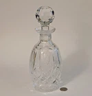 Vintage Waterford Ireland Whiskey Spirit Decanter Clear Cut Glass 10.75"