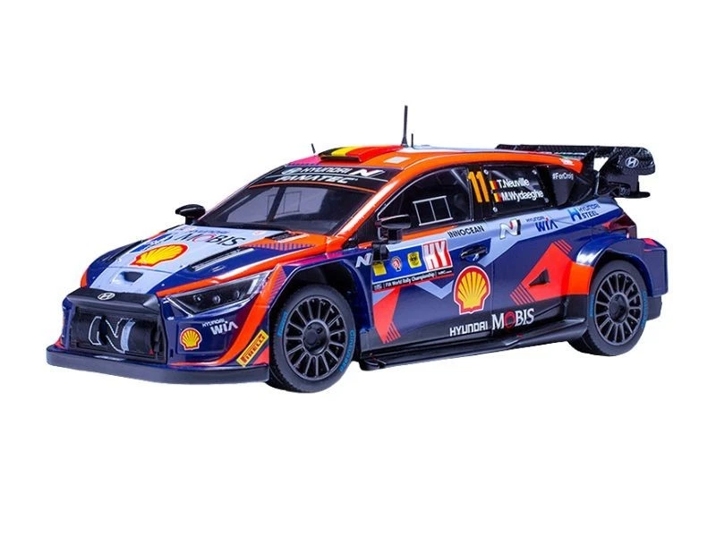 Planche De Décalcomanies 1/43 - Hyundai I20 WRC Rallye Monte-Carlo 2019