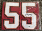 Derrick Brooks Autographed Tampa Bay Custom Red Football Jersey - JSA