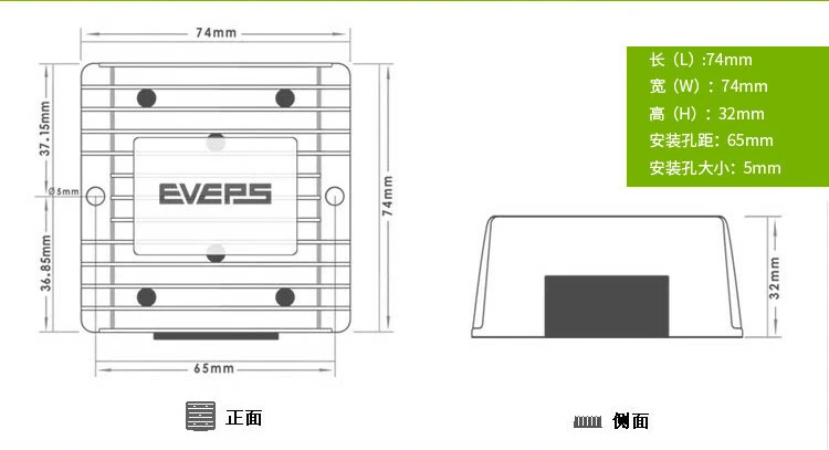 AC-DC power supply AC24V to DC24V 5A 120W power module, power converter - Image 3 of 3