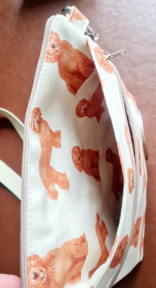 Handmade Labradoodle canvas fabric Dog Walking Bag eBay