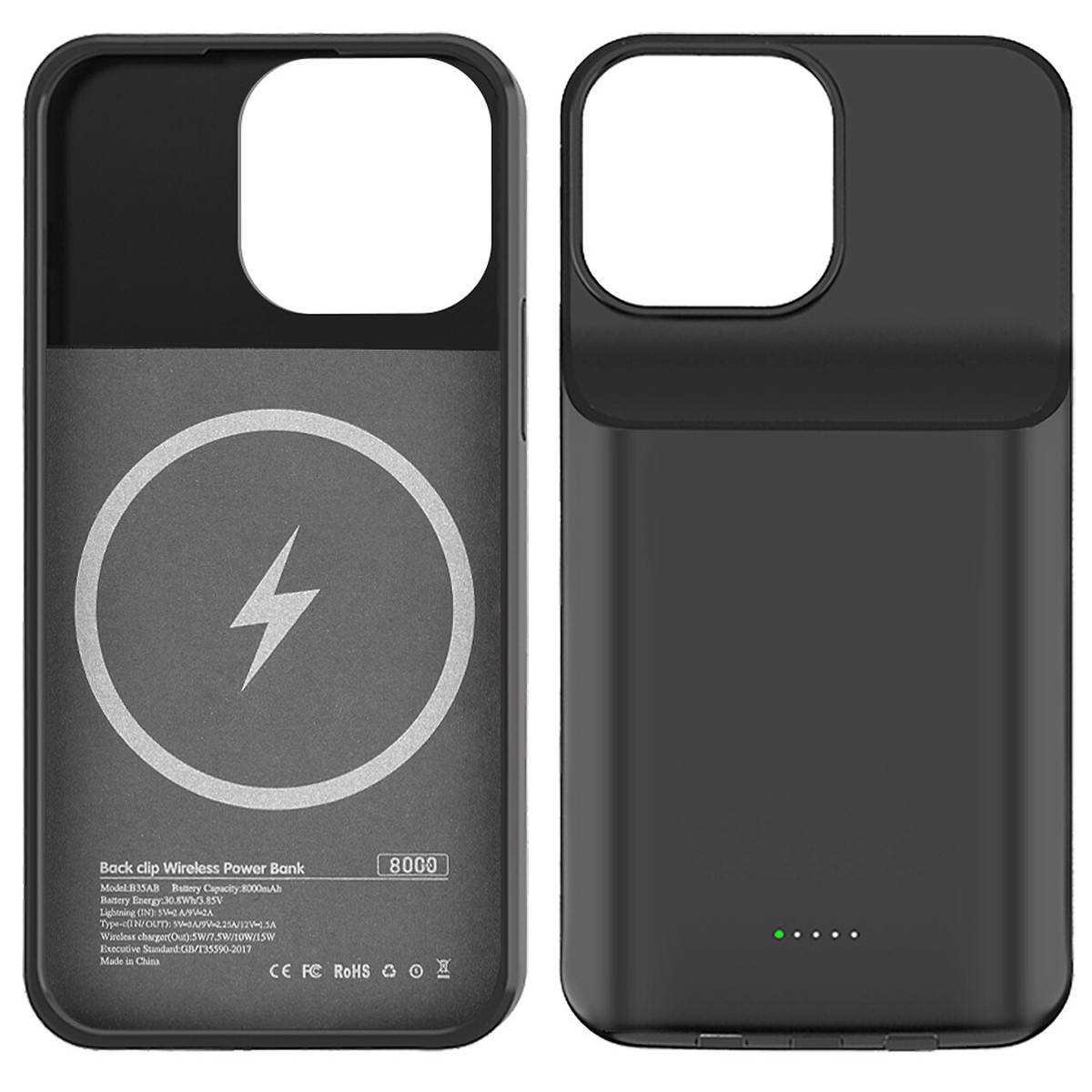 Smart Charging Battery Case with Advanced Sync Tech for