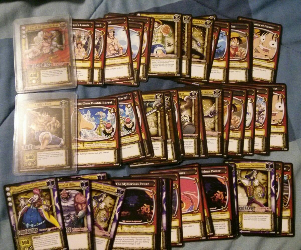 Bandai One Piece CCG Card Game Rare Passage To the Grand Line Booster Pack  x2