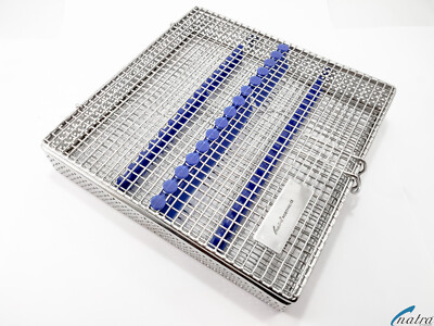 Vassoio Per 10 Strumenti Cassetta Per Sterilizzazione Dentale In Acciaio Inox - , Made In Pakistan, Per Autoclave Cassetta Pronto Soccorso Auto - Foto 13