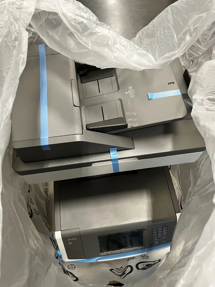 LEXMARK X748DE 34T5012 DUPLEX MFP 2400 X 600 COLOR LASER 220V, NO TONER - NICE! - Image 3 of 4