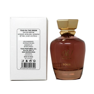 TOUS OH! THE ORIGIN EAU DE PARFUM NATURAL SPRAY 100