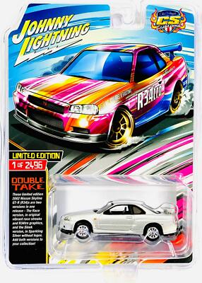ジョニーライトニング Nissan GT-R BNR34(シークレット) Johnny Lightning 2002 Nissan Skyline GT-R (R34) No Tampo | eBay