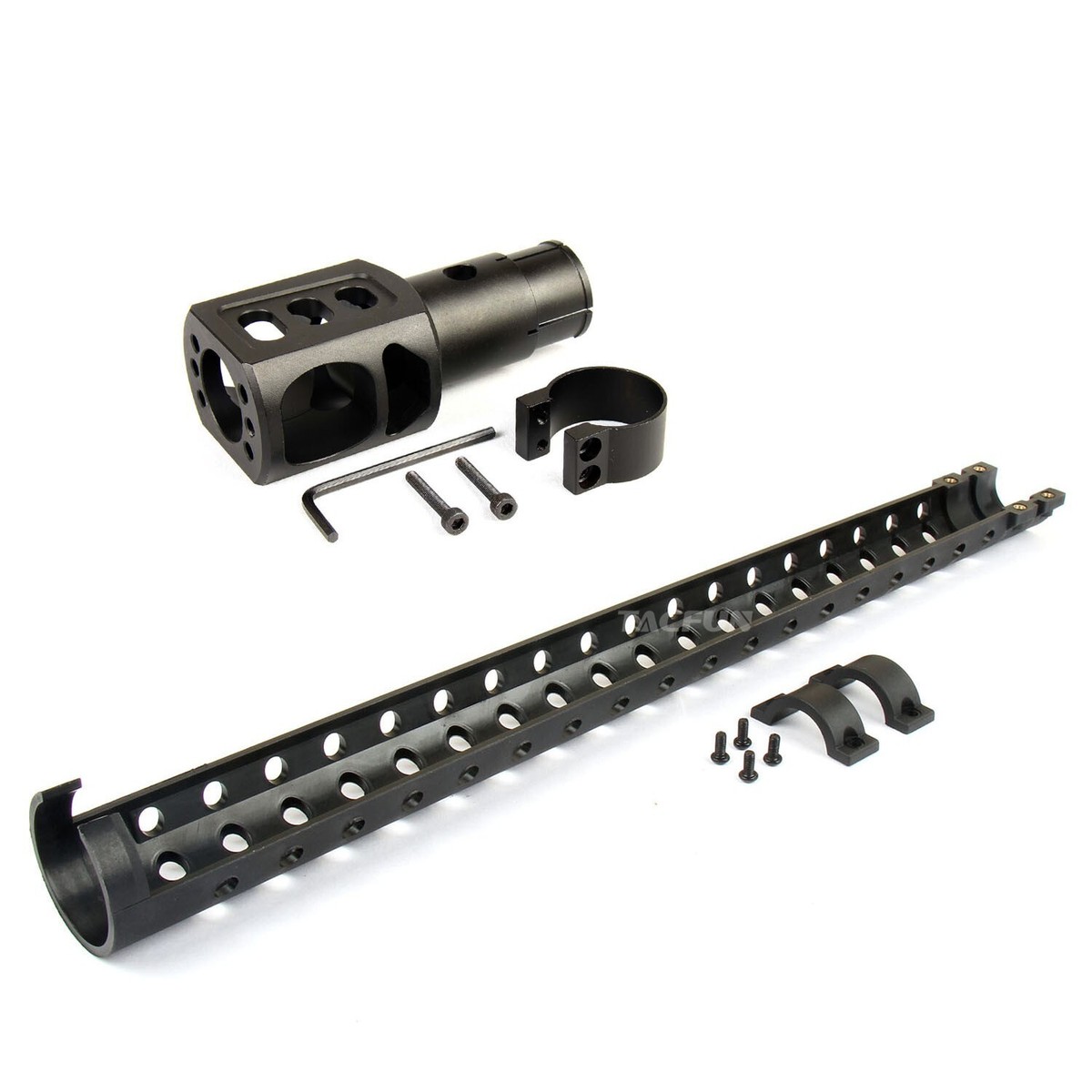Mossberg 12 GA 500 / 500A Recoil Reducer Clamp On Muzzle Brake +