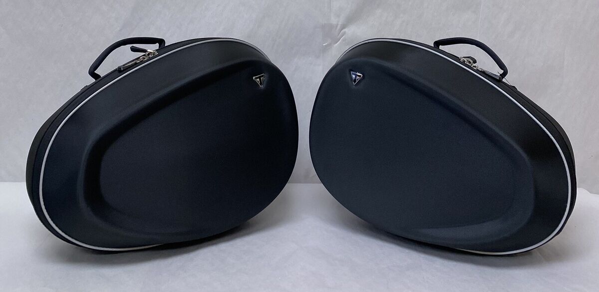 Triumph Bonneville/Street Cup Nylon Panniers Kit, 15L EA Bag Triumph Bonneville/Street Cup Nylon Panniers Kit, 15L EA Bag