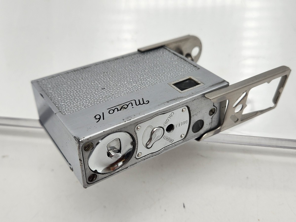 フィルムカメラ Whittaker Micro 16 Vintage Whittaker Micro 16 Compact Subminiature Film Camera Eye