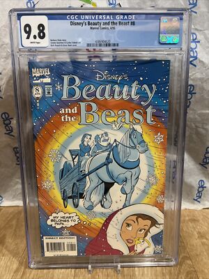 Disney's Beauty and the Beast #8 CGC 9.8 1995 Marvel Comics