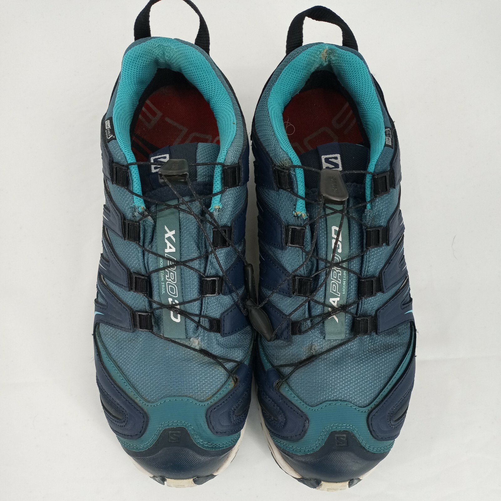 Salomon Donna Taglia 10.5 XA Pro 3D Telaio Trail Impermeabile Escursionismo Teal