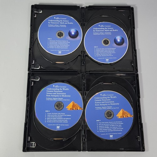 Great Courses Science Math Astronomy Physics Engineering 4 DVD 1 Guidebook Lot - Picture 13 of 24
