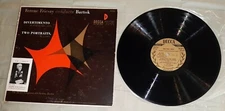 Ferenc Fricsay Conducts Bartok Divertimento Two Portraits DG LP Decca DL 9748 ex