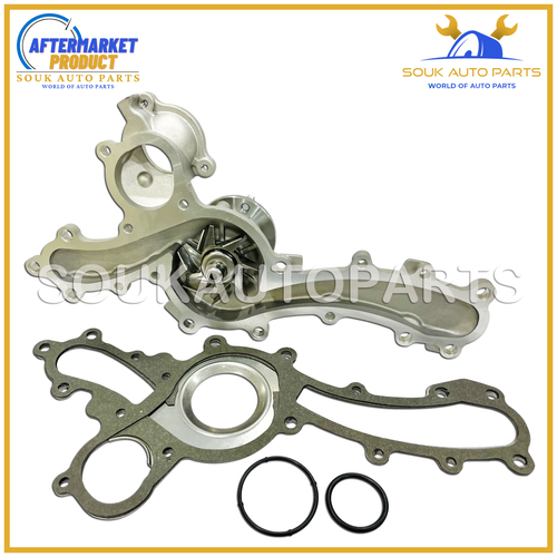 Water Pump w/ Gaskets For 2010-2015 Chevrolet Camaro SS Naturally