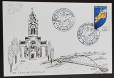 CARTE PREMIER JOUR BOURSE 2002 TIMBRE N° 3460 OBLITÉRÉ ST JEAN DE LA RUELLE