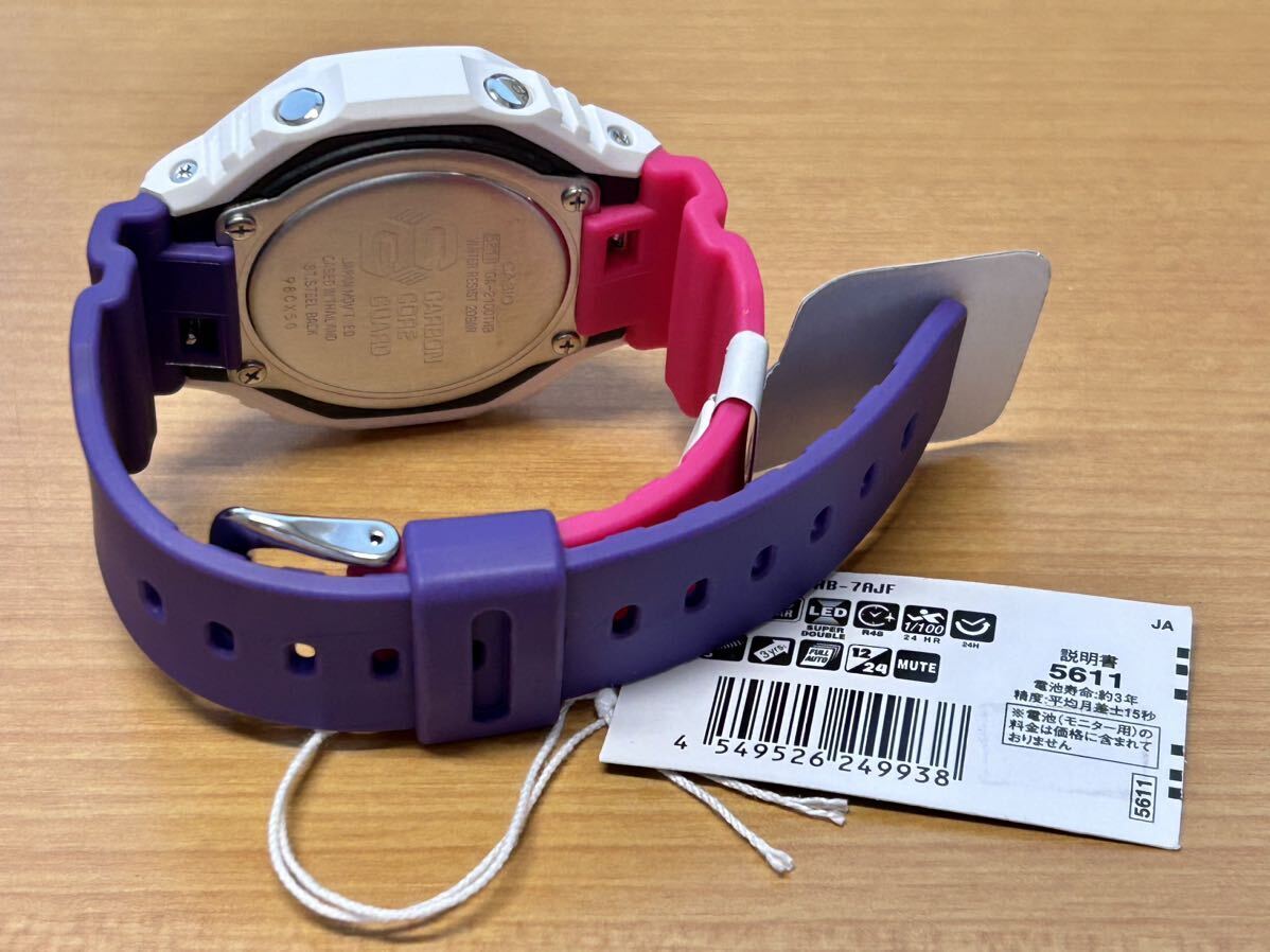 CASIO G-SHOCK GA-2100THB-7AJF ホワイト/ パープル Casio G-Shock GA-2100THB-7AJF Wristwatch for Men for sale