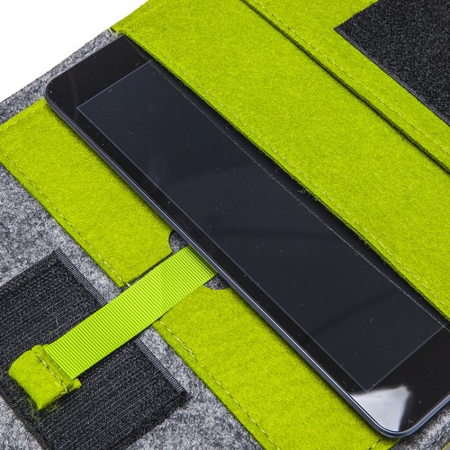 Felt Fabric Sleeve Case Cover,iPad,Tablet,Documents 3 Pockets.6 Colors 2 Sizes - 第 16/38 張圖片