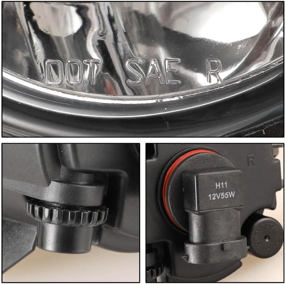 Fog Light For 2004-2006 Nissan Quest Altima Driving Bumper Lamp Driver LH Side - Изображение 3 из 4