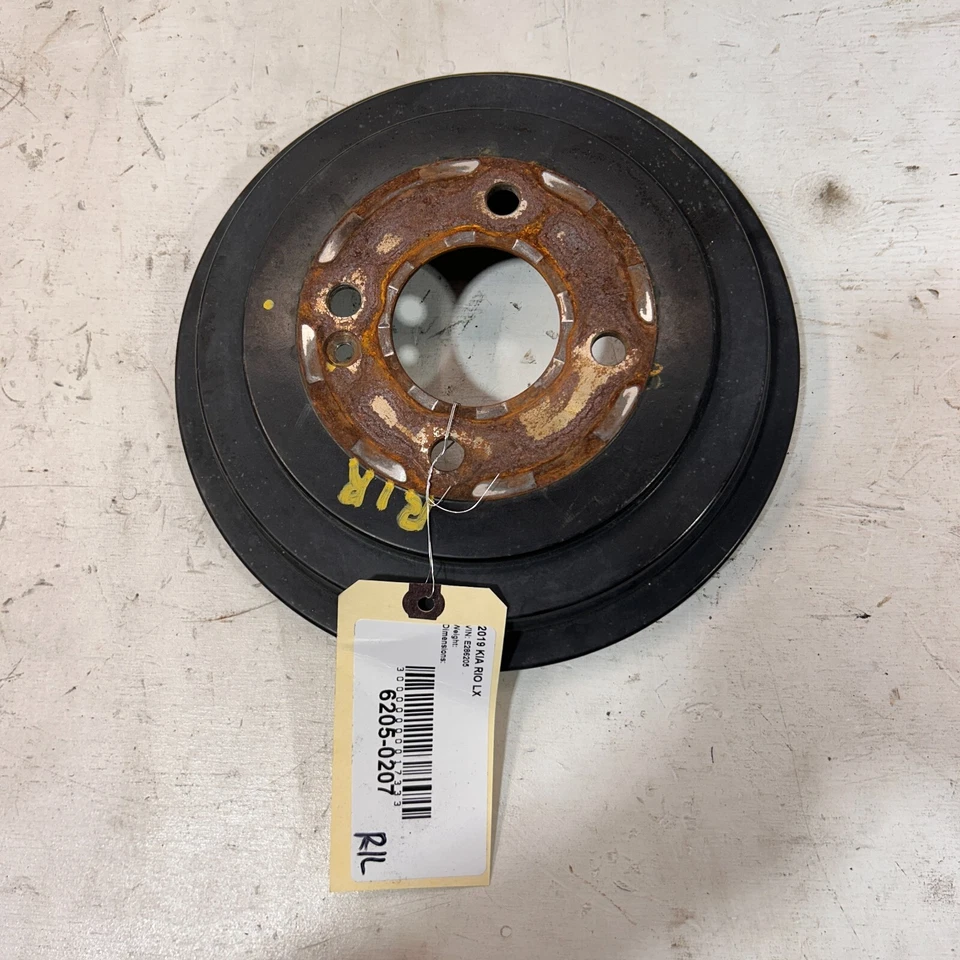 18-23 KIA RIO ЗАДНИЙ ПРАВЫЙ ИЛИ ЛЕВЫЙ БОКОВОЙ ТОРМОЗНОЙ БАРАБАН OEM - 33K МИЛЬ - - Изображение 2 из 4