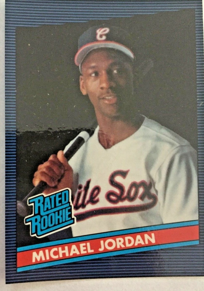 MICHAEL JORDAN A.L. WHITE SOX ROOKIE CARD 010523 | eBay