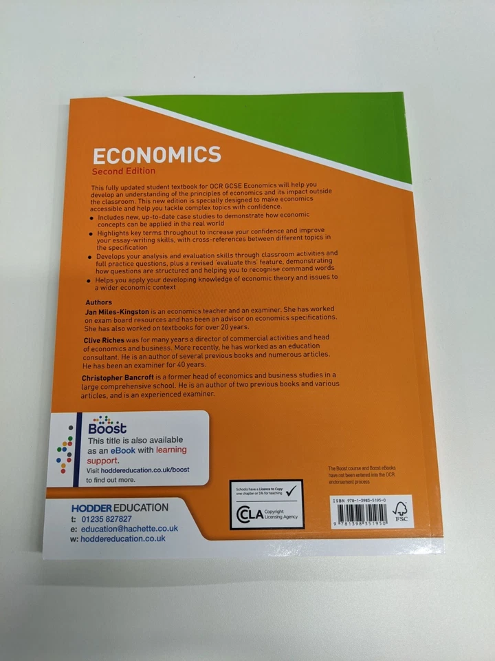 OCR GCSE (9-1) Economics Second Edition - Image 2 of 4