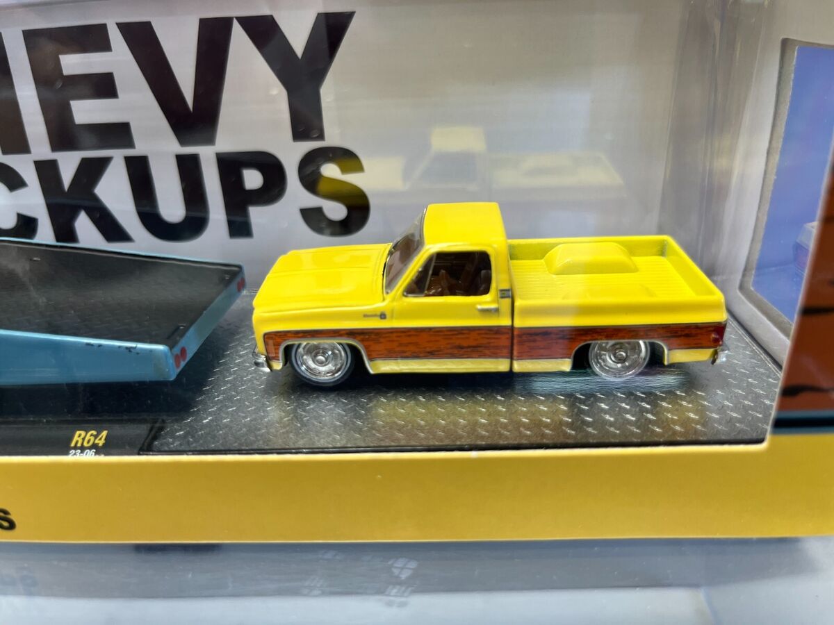 【年中無休】 M2 1/64 MACHINES 1979 & BLUE TRUCK C60 CHEVROLET 1970 乗用車