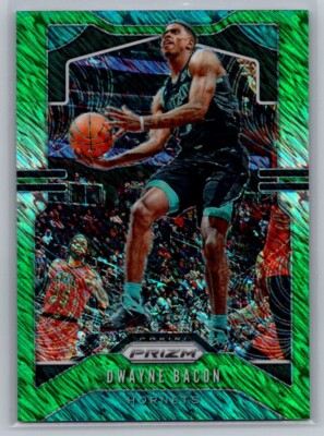 2019-20 Panini Prizm #59 Dwayne Bacon Prizms Premium Green Shimmer #/25