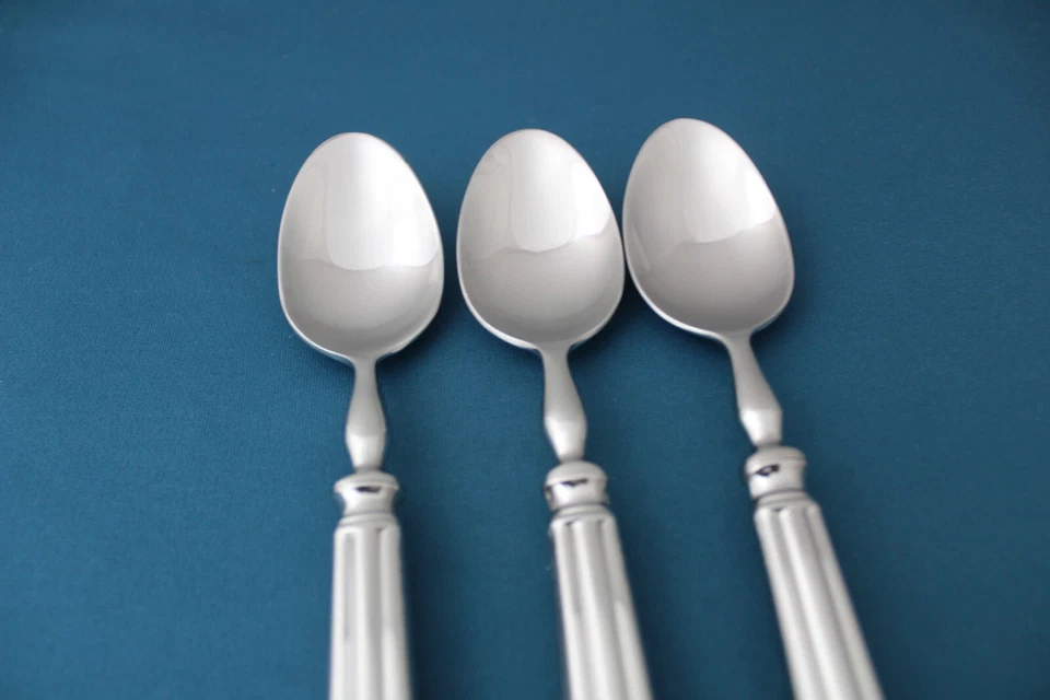 3 cucharaditas cerámica granero TOULOUSE 18/10 acero inoxidable Portugal 7 5/8" Foto 3 de 4