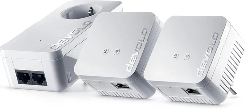 Devolo dLAN 550 WLAN-Netzwerk-Set - Powerline NL, Ethernet/LAN, WLAN, 3-teilig