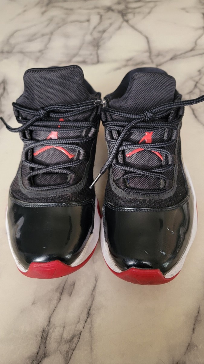Nike Air Jordan 11 CMFT Low Shoes Black Red White  display picture 1