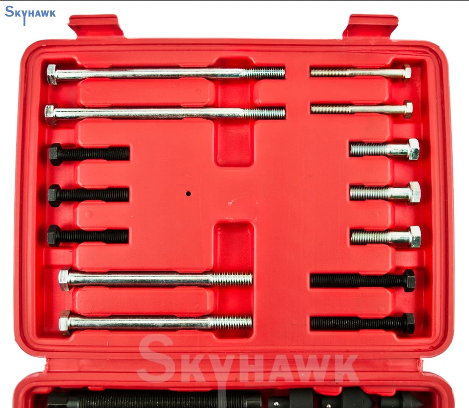 46Pc Harmonic Balancer Gear Puller Steering Wheel Kit - Изображение 4 из 4