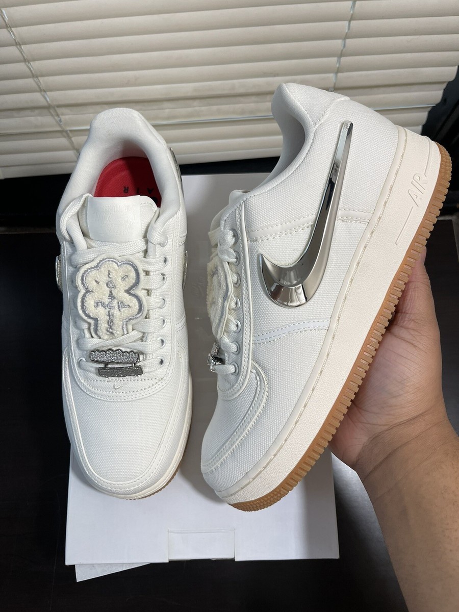 Nike Travis Scott x Air Force 1 Sail Size 8.5 Brand New Nike Travis Scott x Air Force 1 Sail Size 8.5 Brand New