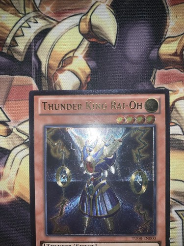 Thunder King Rai-Oh TU08-EN000 V1 Ultimate Rate NM/VLP Yugioh - Bild 8 von 16