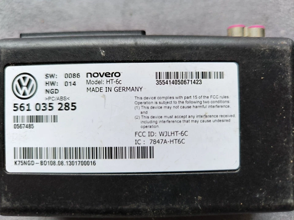 VOLKSWAGEN VW PASSAT JETTA TIGUAN NAVIGATION CONTROL MODULE 561035285 - Bild 2 von 4