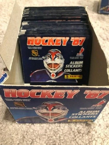 1987 Panini Stickers Package UNOPENED Hockey Gretzky Recently Found WAX Pack
