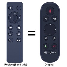 New Replacement Remote Control For Logitech CC2000e ConferenceCam Connect