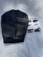 INTGET Center Console Cover for 2025 2026 Ford F150 2021-2026, black stitches