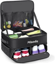 Golf Trunk Organizer with Shoe Storage, Golf Gifts for Men,2-Pair Capacity, Wate