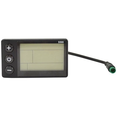MARKENLOS S866 Elektrofahrrad LCD-Display E-Bike Elektroroller Display Meter Bedienfe2960