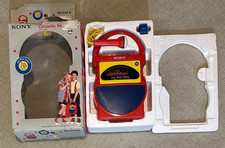 Sony My First Sony TCM-4000 Vintage Cassette Recorder Original Box / Mic - Rare