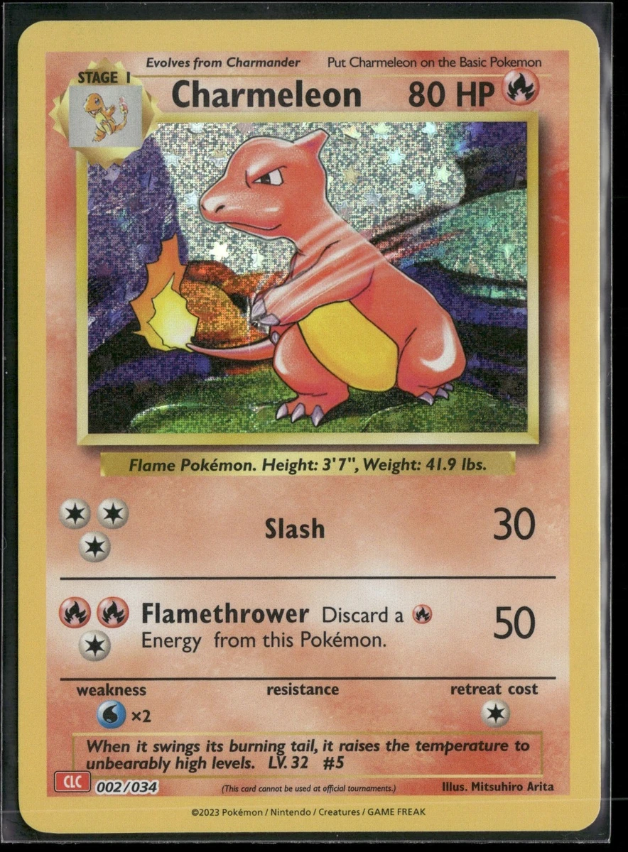 Charmeleon Pokémon TCG Individual Collectible Card Game Cards in