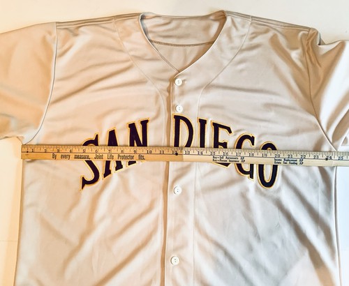 San Diego Padres Jersey Cooperstown Collection Mitchell & Ness Tan - Bild 6 von 7