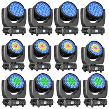 380W 19LED RGBW Moving Head Light Wash Zoom Stage Light Effect DMX for Disco Bar